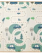 Milly Mally Saltea de joaca pliabila cu fata dubla Pastel Deer 197x177 cm