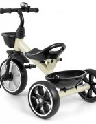 Milly Mally Tricicleta pentru copii Bobby Beige cu cadru robust din otel roti Eva +24 luni