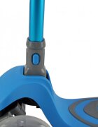 Milly Mally Trotineta pliabila Boogie Blue roti din silicon cu Led platforma antiderapanta greutate admisa 50 kg
