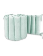 MimiNu Aparatoare pentru patut Cold Mint tip panou 180 cm din catifea