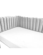 MimiNu Aparatoare pentru patut tip panou 180 cm Grey