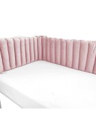 MimiNu Aparatoare pentru patut tip panou 180 cm Raspberry