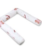 MimiNu Aparatoare pentru patut Tip rulou cu husa detasabila lungime 180 cm din bumbac Design Betty