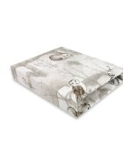 MimiNu Cearceaf cu elastic din bumbac 160x80 cm Design Woodland