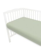 MimiNu Cearceaf cu elastic Jerse 120x60 cm olive