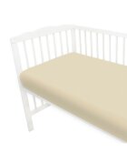 MimiNu Cearceaf cu elastic jerse 140x70 cm nugat