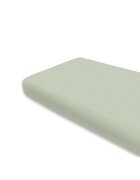 MimiNu Cearceaf cu elastic jerse 160x80 cm olive