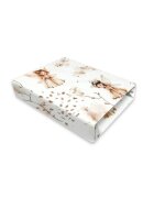 MimiNu Cearceaf cu elastic pentru pat 160x80 cm din bumbac Fairy