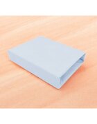MimiNu Cearceaf cu elastic pentru patut 120x60 cm din bumbac Colectia Royal Blue