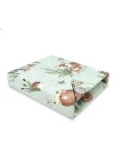 MimiNu Cearceaf cu elastic pentru patut 140X70 cm din bumbac Lets Go Natural