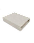 MimiNu Cearceaf cu elastic pentru patut 90x40 cm din bumbac Royal Beige