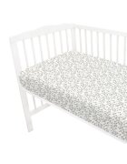 MimiNu Cearceaf cu elastic Premium pentru patut 120x60 cm Meadow