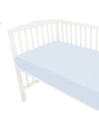 MimiNu Cearceaf Jerse cu elastic 140x70 cm Light Blue