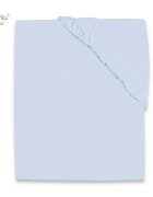 MimiNu Cearceaf Jerse cu elastic 140x70 cm Light Blue