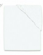 MimiNu Cearceaf Jerse cu elastic pentru pat 160x80 cm White