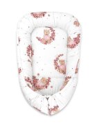 MimiNu Cosulet bebelus Baby Cocoon 75x55 cm din bumbac Betty