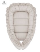 MimiNu Cosulet bebelus pentru dormit Baby Nest 55 x 75 cm Royal Beige