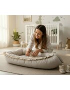 MimiNu Cosulet pentru bebelusi Premium Baby Nest 55x75 cm Grey