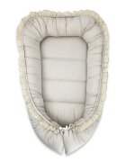 MimiNu Cosulet pentru bebelusi Premium Baby Nest 55x75 cm Grey