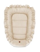 MimiNu Cosulet pentru dormit Baby Nest 55 x 75 cm din catifea Nugat