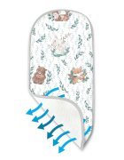 MimiNu Insertie pentru landou din plasa 3D Lulu Natural