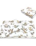 MimiNu Lenjerie patut cu 5 piese 120x60 cm din bumbac Savanna