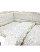 MimiNu Lenjerie pentru patut cu 3 piese Premium pentru patut 120x60 cm Meadow