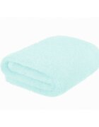 MimiNu Paturica pufoasa pentru copii Mint din fleece 75 x 100 cm