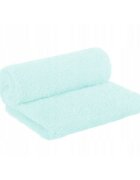 MimiNu Paturica pufoasa pentru copii Mint din fleece 75 x 100 cm