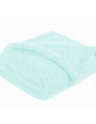 MimiNu Paturica pufoasa pentru copii Mint din fleece 75 x 100 cm