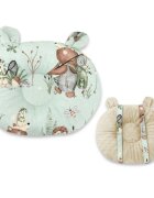MimiNu Perna bebelusi Ursulet multifunctionala cu doua fete Design Minky Let s Go Natural