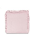 MimiNu Perna clasica de dormit cu husa detasabila din bumbac 40x40 cm Royal powder pink