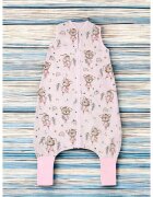 MimiNu Sac de dormit de iarna 103 cm din bumbac 2.5 Tog Design Little Ballerina Pink