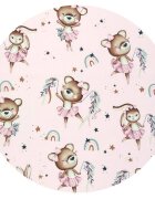 MimiNu Sac de dormit de iarna 103 cm din bumbac 2.5 Tog Design Little Ballerina Pink