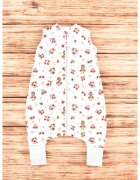 MimiNu Sac de dormit de iarna 87 cm din bumbac 2.5 Tog Ducklings Powdery Pink