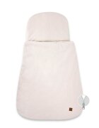 MimiNu Sac de dormit Soft Powder Pink multifunctional pentru patut landou sau cosulet din bumbac interlock