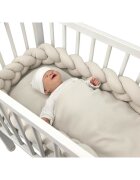 MimiNu Sac de dormit Soft Powder Pink multifunctional pentru patut landou sau cosulet din bumbac interlock