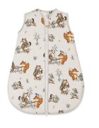 MimiNu Sac de dormit Time for fun de iarna din bumbac cu fermoar 70 cm 0-6 luni 2.5 tog
