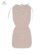 MimiNu Salteluta pentru carucior reversibila cu doua fete 78 x 34 cm design Calm Forest NaturalNugat