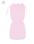 MimiNu Salteluta pentru carucior reversibila cu doua fete 78 x 34 cm design Pink ballerinaPink