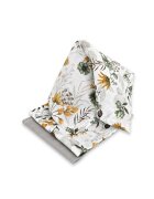 MimiNu Set 3 museline Botanica Grey multifunctionale din bumbac 30x30 cm