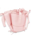 MimiNu Set lenjerie patut 5 piese 120x60 cm Royal Powder Pink