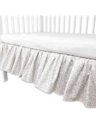 MimiNu Volanas pentru saltea de patut Premium Meadow 120x60 cm