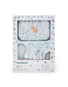 MINILAND Kit de igiena pentru copii Bear bleu