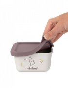 MINILAND Set 2 recipiente ermetice pentru mancare solida Chick