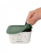 MINILAND Set 2 recipiente ermetice pentru mancare solida Frog