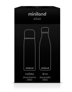 MINILAND Set 2 termosuri lichide MybabyMe 500 ml Silver