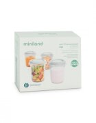 MINILAND Set 4 recipiente ermetice gradate Mint 250 ml