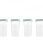 MINILAND Set 4 recipiente gradate Mint 330 ml