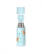 MINILAND Termos bleu cu ursuleti Thermy 350 ml
